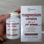 🌸 Magnesio Complex para Mujer 20 en 1 🌸