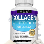 Toplux Collagen Peptides — Colágeno Avanzado de 5 Tipos