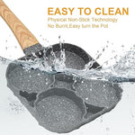 🍳 SARTÉN ANTIADHERENTE DE 4 PUESTOS