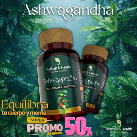 Oferta!! 🎁Ashwagandha Herbals & Health®