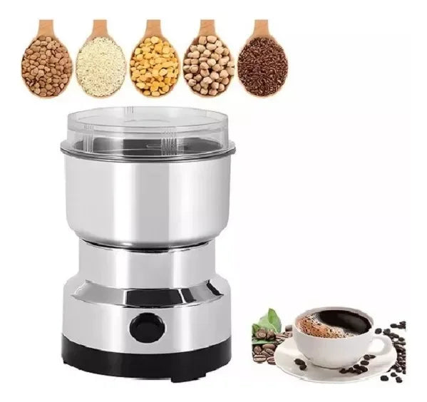 Molino Eléctrico Portátil para Café, Especias y Granos Secos