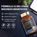 Magnesium Complex 700mg — Fórmula Avanzada 12 en 1