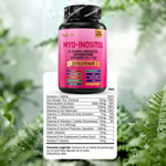 🌸 Myo-Inositol + D-Chiro Inositol | Equilibrio Hormonal y Bienestar Femenino | 60 Cápsulas