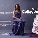 ✨ Multi Collagen Complex 8 en 1 | 5 Tipos de Colágeno | 60 Cápsulas