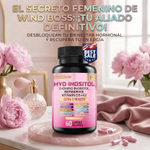 🌸 Myo-Inositol + D-Chiro Inositol | Equilibrio Hormonal y Bienestar Femenino | 60 Cápsulas