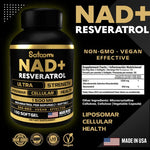 NAD + Resveratrol — Potenciador y Rejuvenecedor Celular