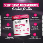 CREATINE MONOHYDRATADA ORIGINAL PARA MUJERES 🍑 3 EN 1 (+COLAGENO) + ENVIO GRATIS 🎁