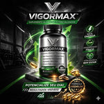 💪 VigorMax | Potenciador Masculino de Energía, Vitalidad y Rendimiento | 60 Cápsulas